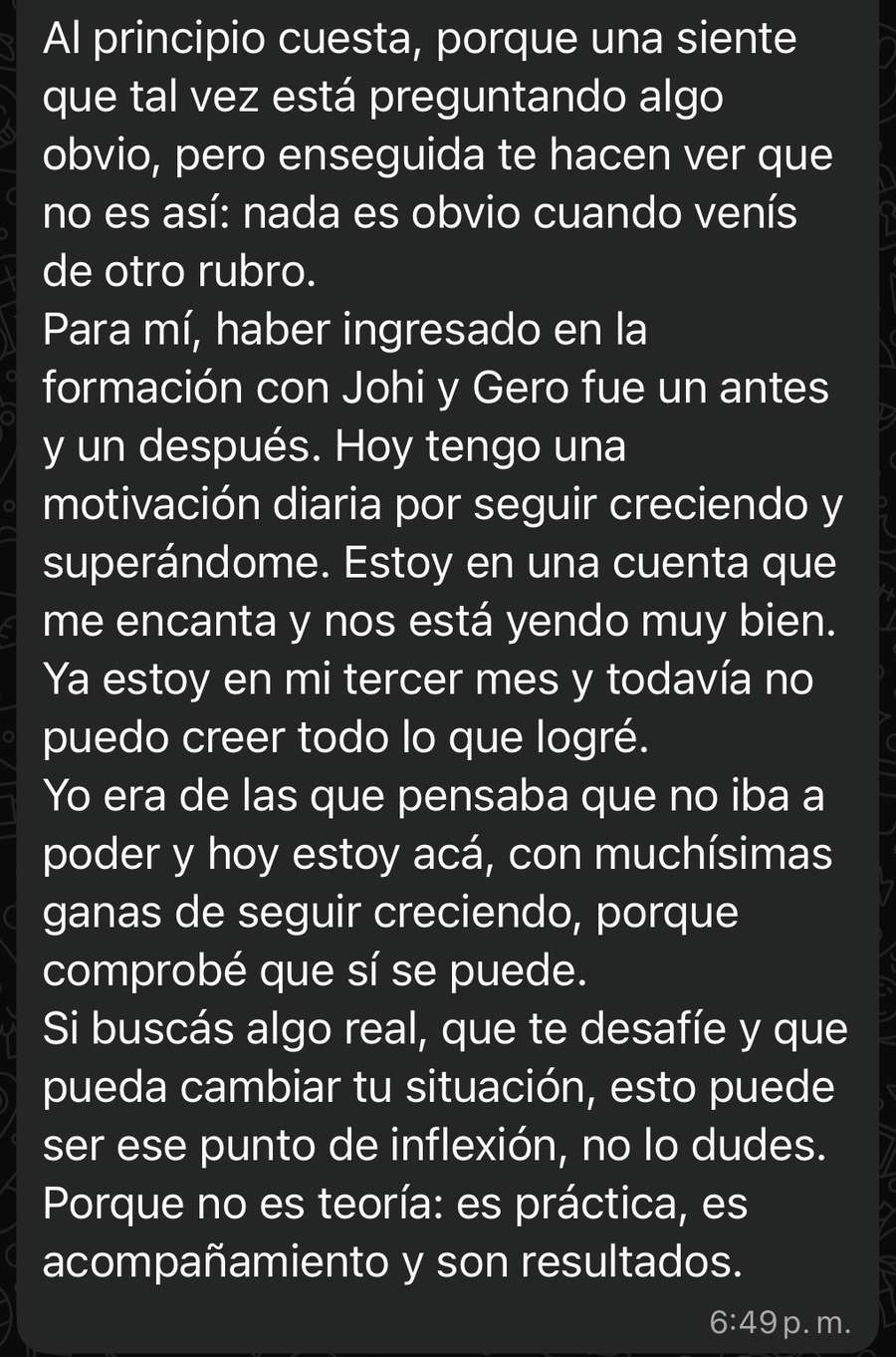 Testimonio 18