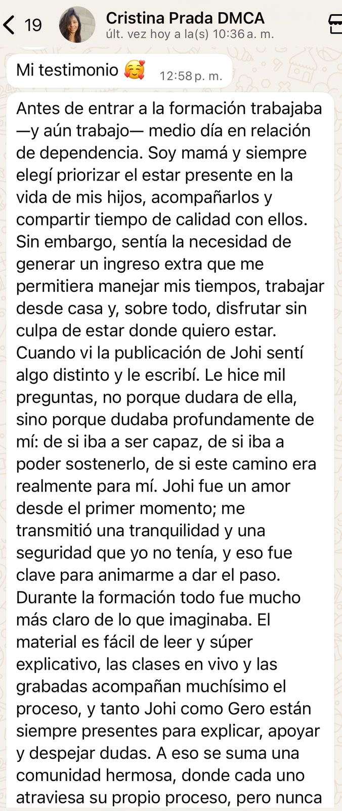 Testimonio 38