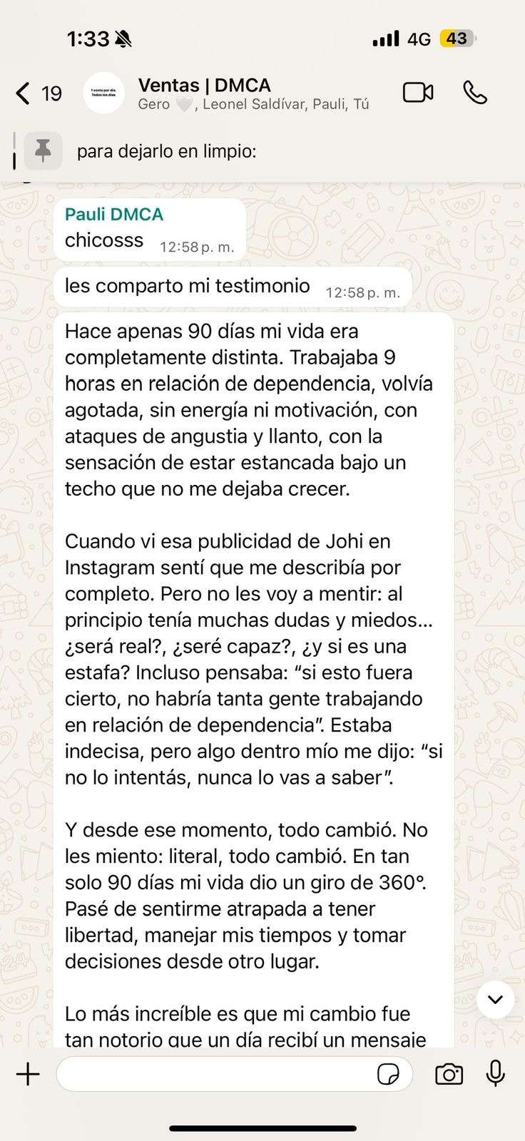 Testimonio 26