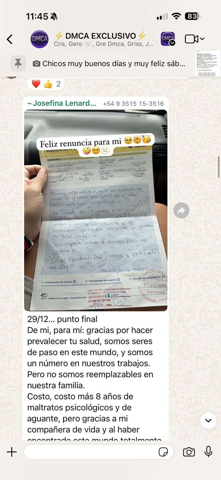 Testimonio 31